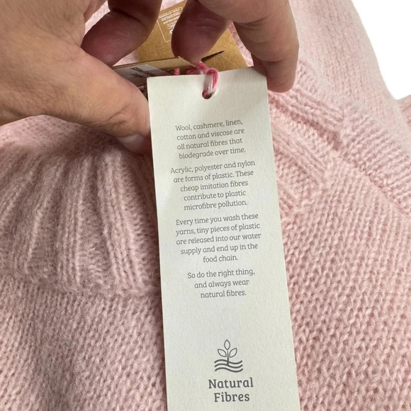 Woolovers Wool Mohair Ribbed Sweater - Picture 5 of 10